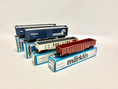 Märklin 4776 4774 4575 USA Güterwagen Konvolut AC H0