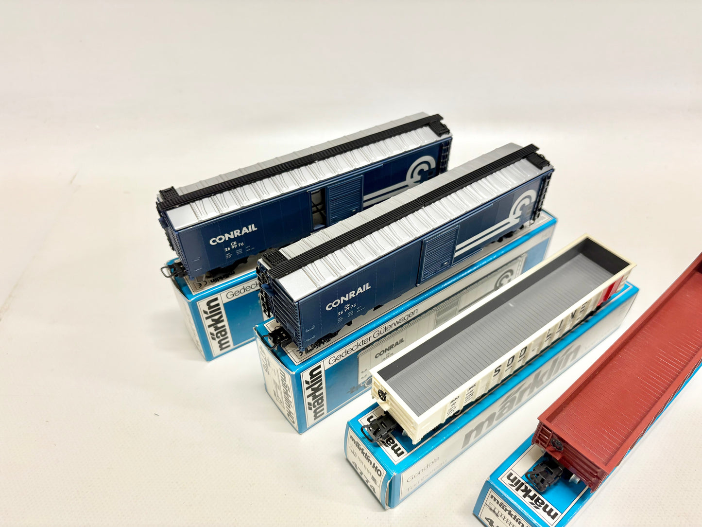 Märklin 4776 4774 4575 USA Güterwagen Konvolut AC H0