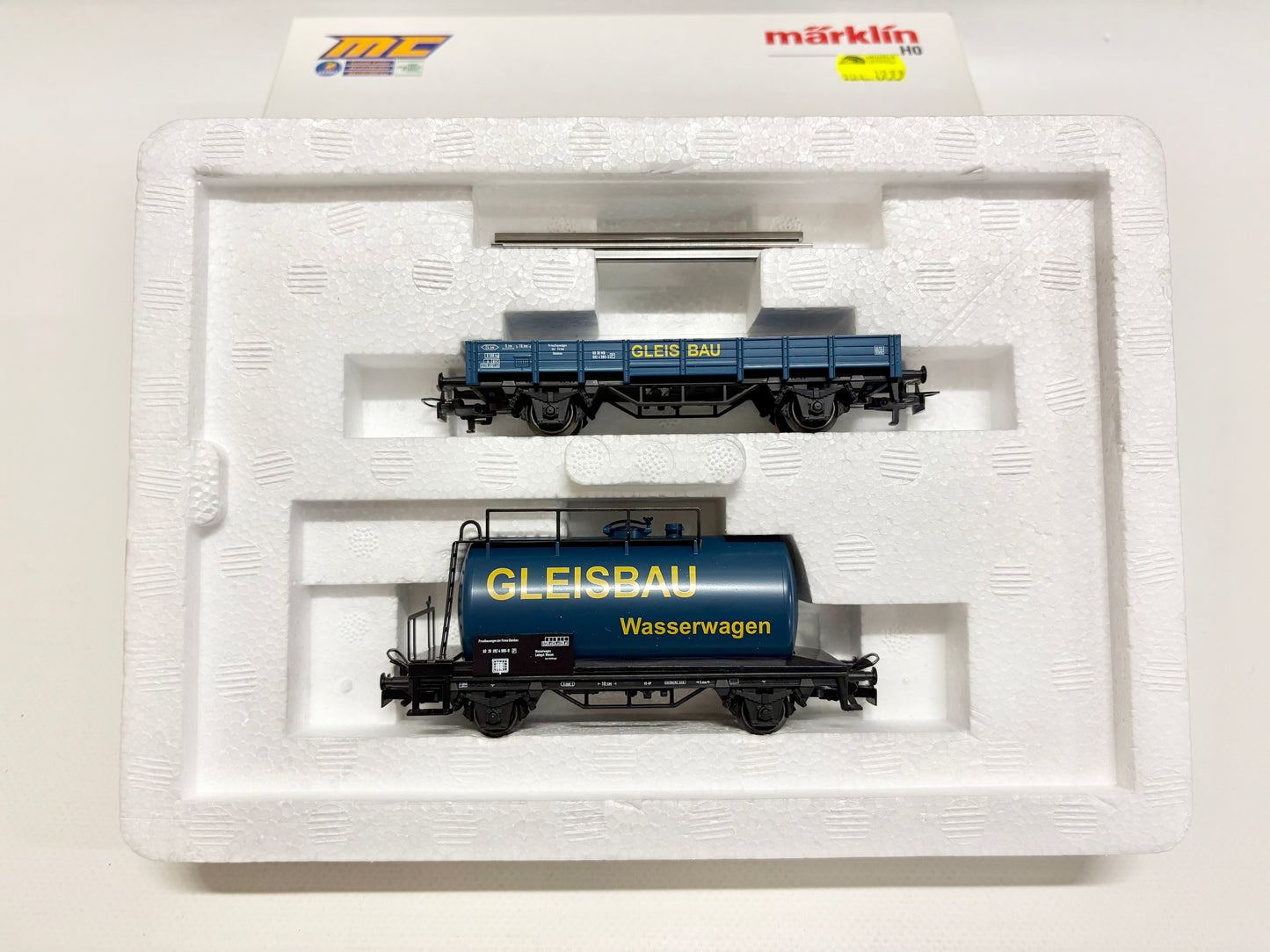 Märklin 44243 Wagen-Set Gleisbau Güterwagen DB AC H0