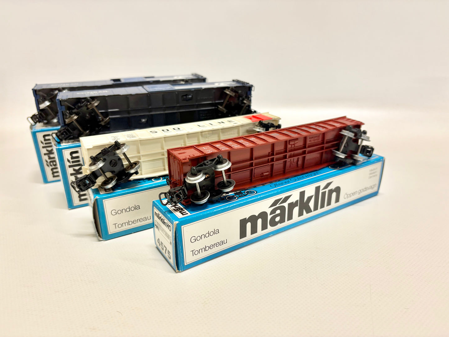 Märklin 4776 4774 4575 USA Güterwagen Konvolut AC H0