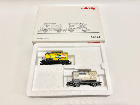 Märklin 46427 Wagen-Set "Henkel" Kesselwagen Güterwagen DB AC H0
