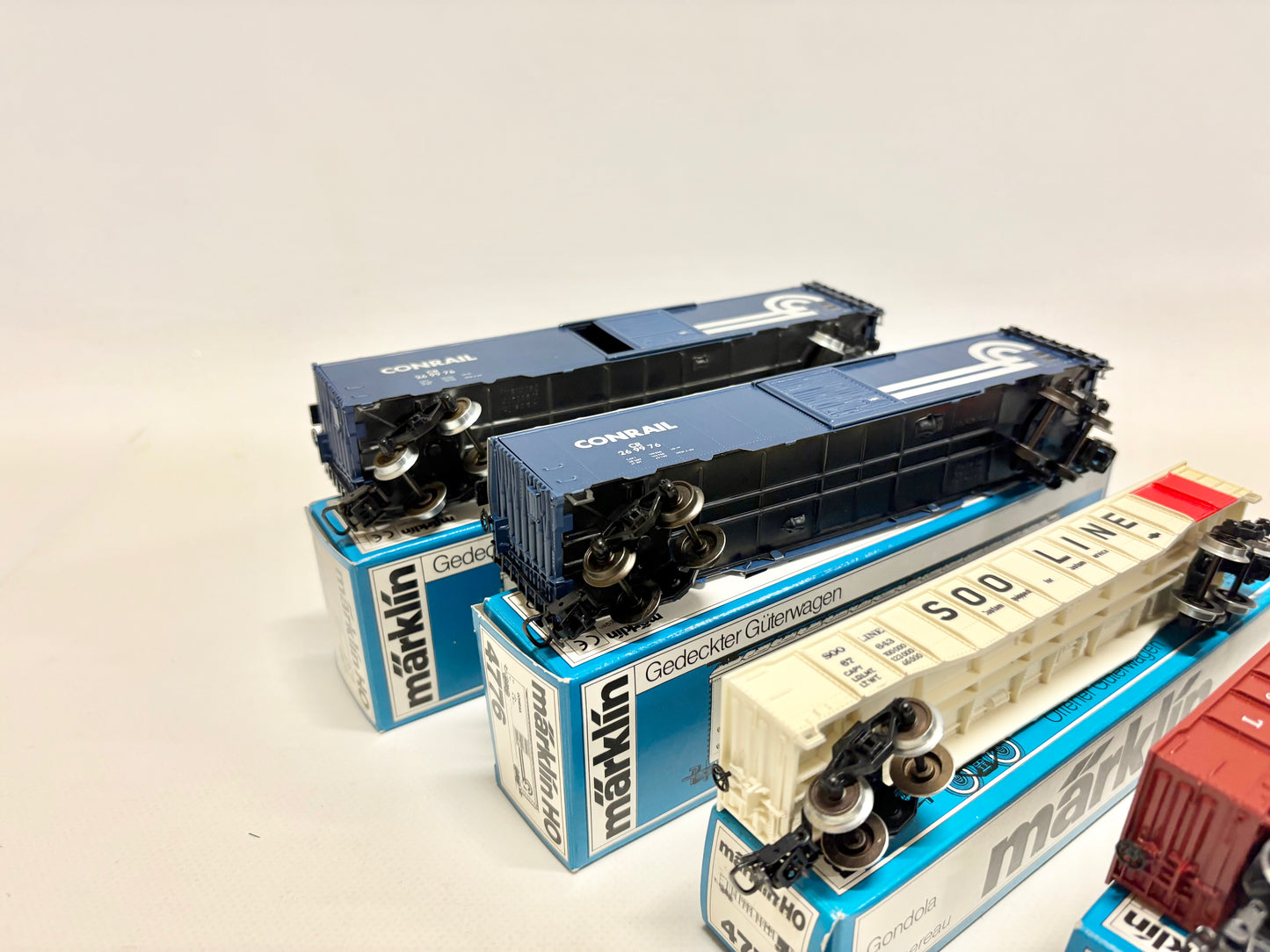 Märklin 4776 4774 4575 USA Güterwagen Konvolut AC H0