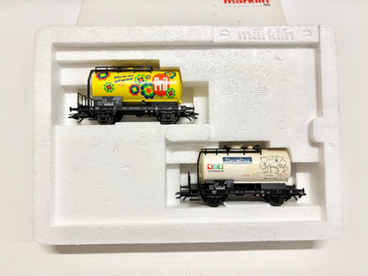 Märklin 46427 Wagen-Set "Henkel" Kesselwagen Güterwagen DB AC H0