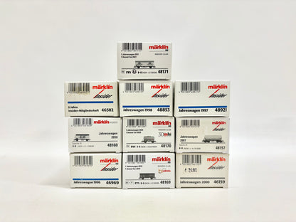Märklin 10x Insider-Wagen Güterwagen-Konvolut AC H0