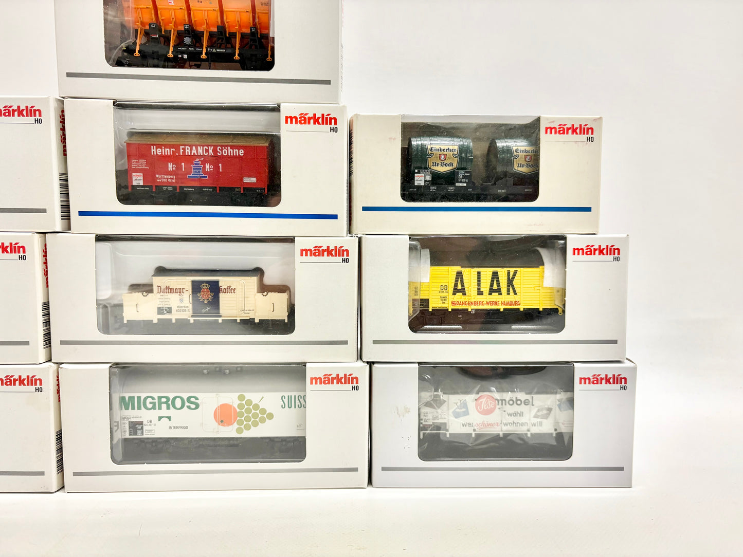 Märklin 10x Insider-Wagen Güterwagen-Konvolut AC H0