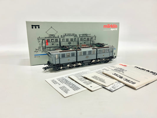 Märklin 3628 Digital E91 102 DRG, H0, OVP, TOP