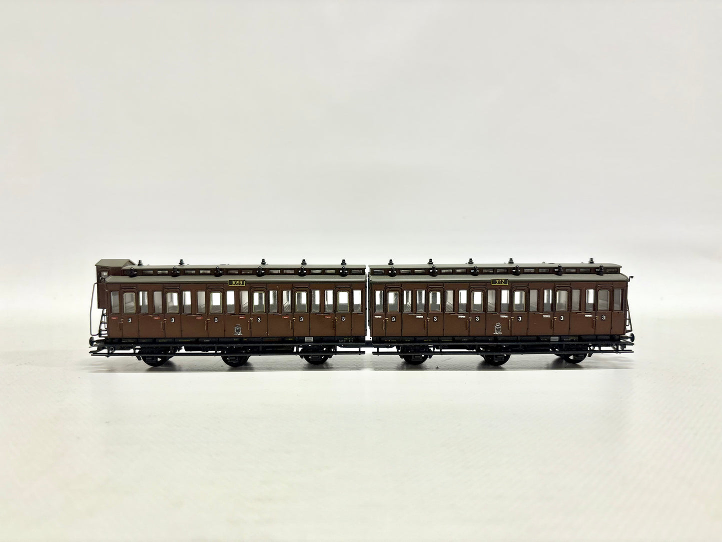 Roco Personenwagen Abteilwagen K.P.E.V. DC H0