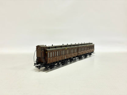 Roco Personenwagen Abteilwagen K.P.E.V. DC H0
