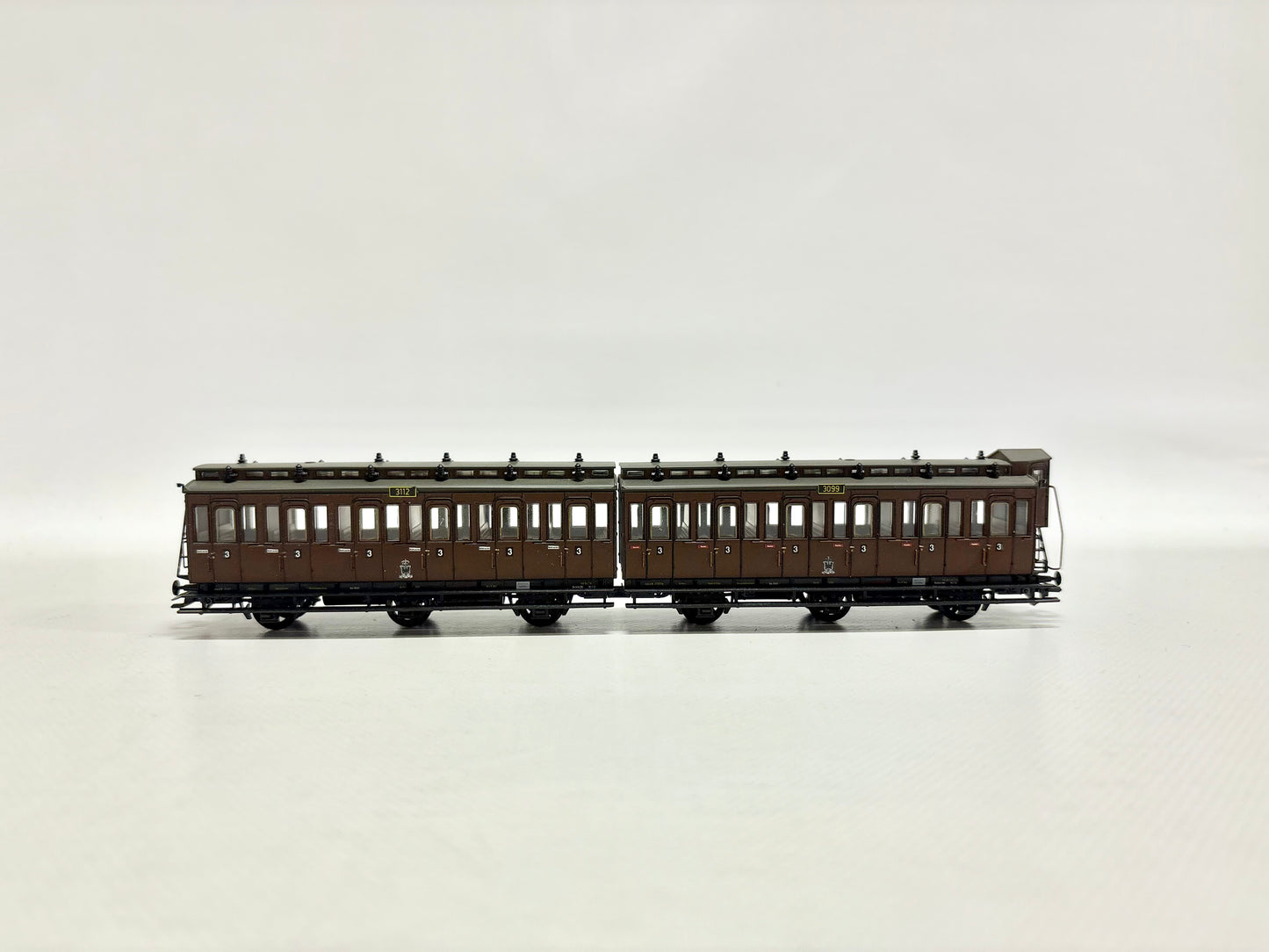 Roco Personenwagen Abteilwagen K.P.E.V. DC H0