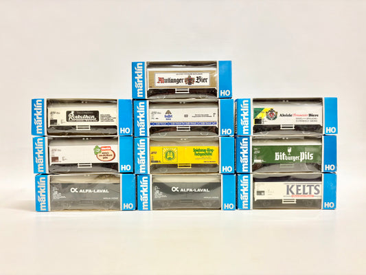Märklin 10x Güterwagen Werbewagen Konvolut DB AC H0