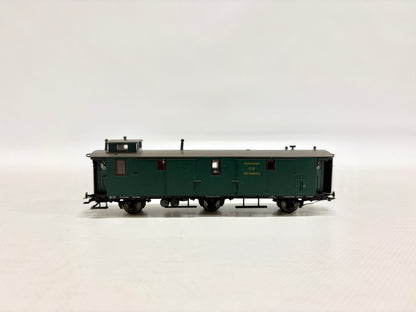 Roco Gepäckwagen mit Innenbeleuchtung K.W.St.E. AC H0
