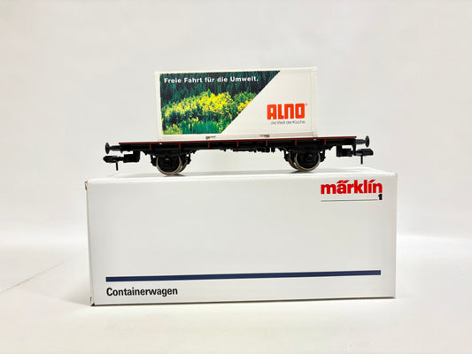 Märklin Containerwagen ALNO DB Spur 1