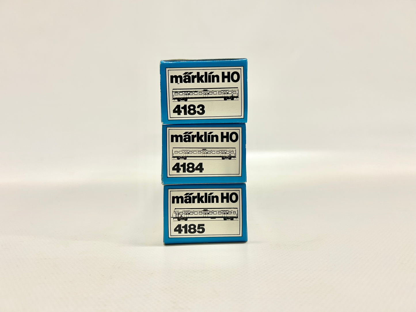 Märklin 4183 4184 4185 S-Bahn, passenger car, H0, OVP, TOP