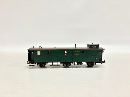 Roco Gepäckwagen mit Innenbeleuchtung K.W.St.E. AC H0