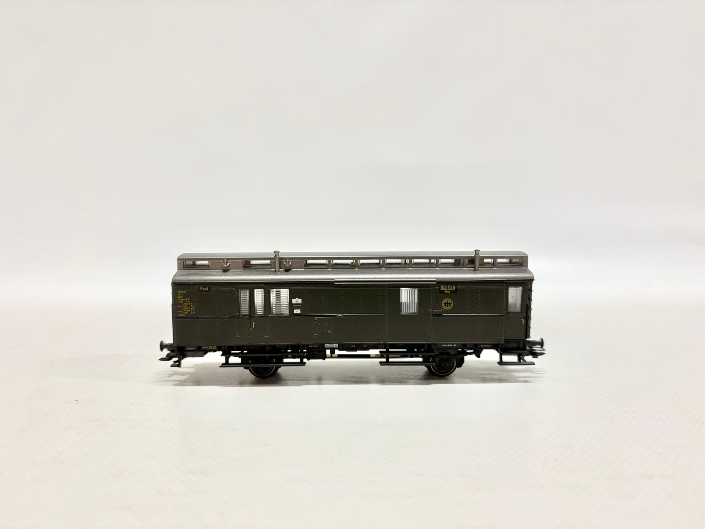 Märklin Gepäckwagen mit Innenbeleuchtung DRG AC H0