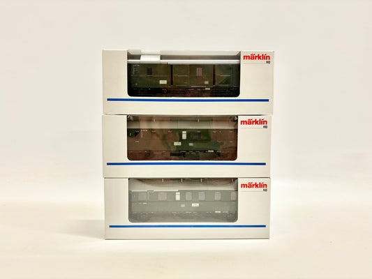 Märklin 4316 4314 4313 Personenwagen Donnerbüchsen DB AC H0