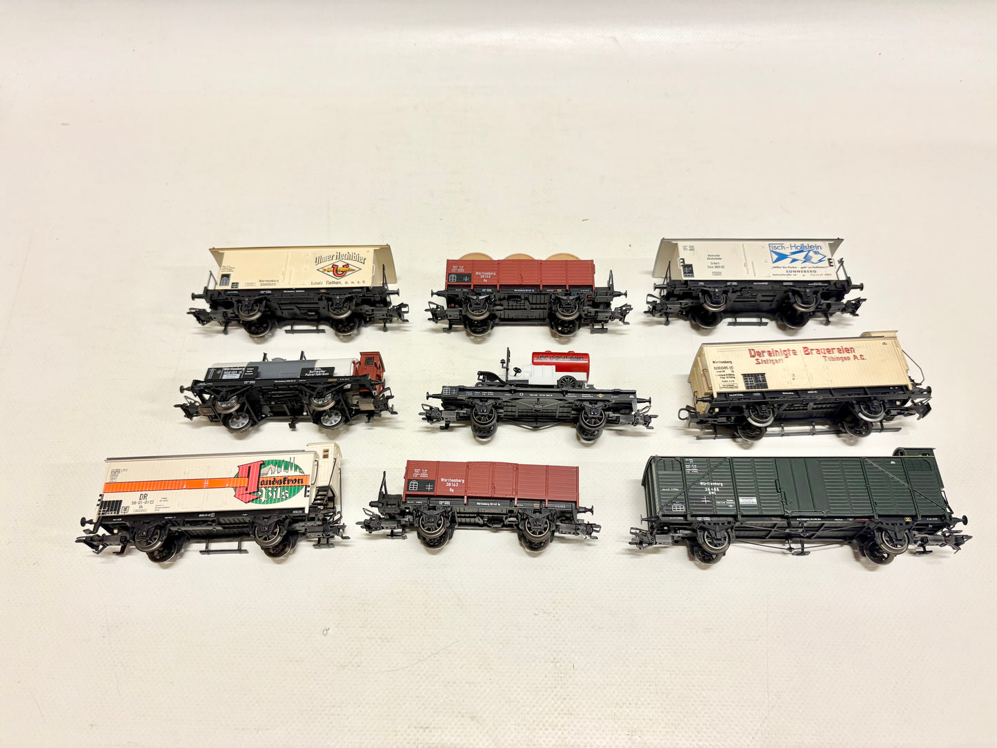 Märklin Wagen-Set Güterwagen Konvolut überwiegend K.W.St.E. AC H0