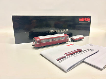 Märklin 39952 Mfx+ Digital Sound Dieseltriebwagen VT 95.9 + Fahrradanhänger Schienenbus DB AC H0