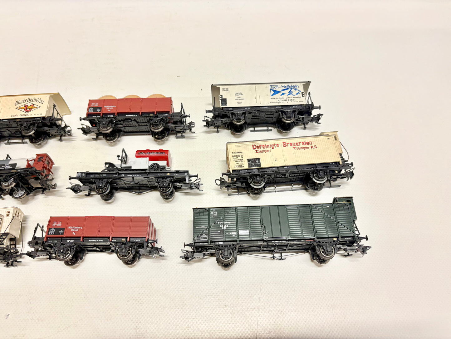 Märklin Wagen-Set Güterwagen Konvolut überwiegend K.W.St.E. AC H0