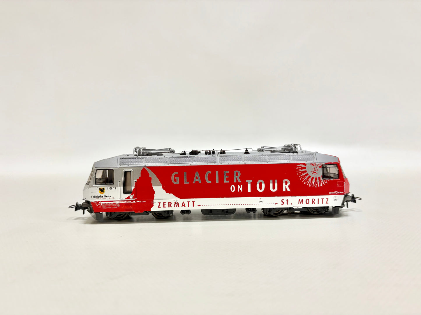 Bemo 1459161 Digital + Sound E-Lok  Ge 4/4 651 "Glacier on Tour" AC H0