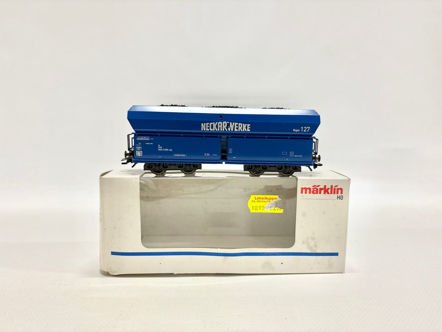 Märklin 84623 Großgüterwagen "Neckarwerke" DB AC H0