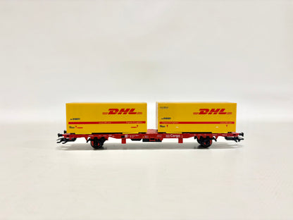 Märklin 47705 Güterwagen Containerwagen DHL DB AC H0