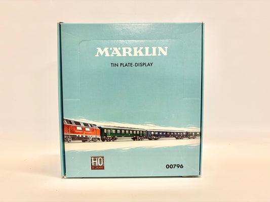 Märklin 00796 Wagen-Set Tin-Plate-Display Personenwagen DB ÖBB FS AC H0