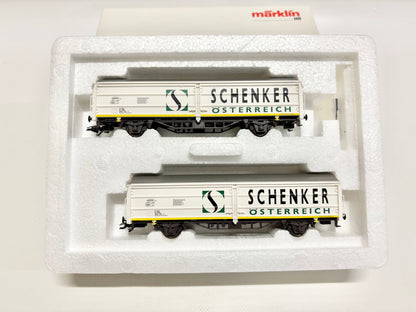 Märklin 47348 Wagen-Set Doppel-Schiebewandwagen ÖBB AC H0