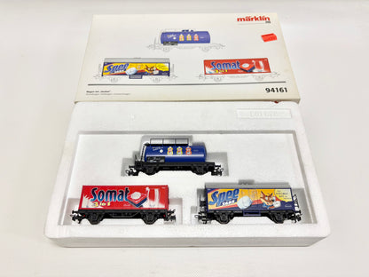 Märklin 94161 Wagen-Set Güterwagen "Henkel" DB AC H0