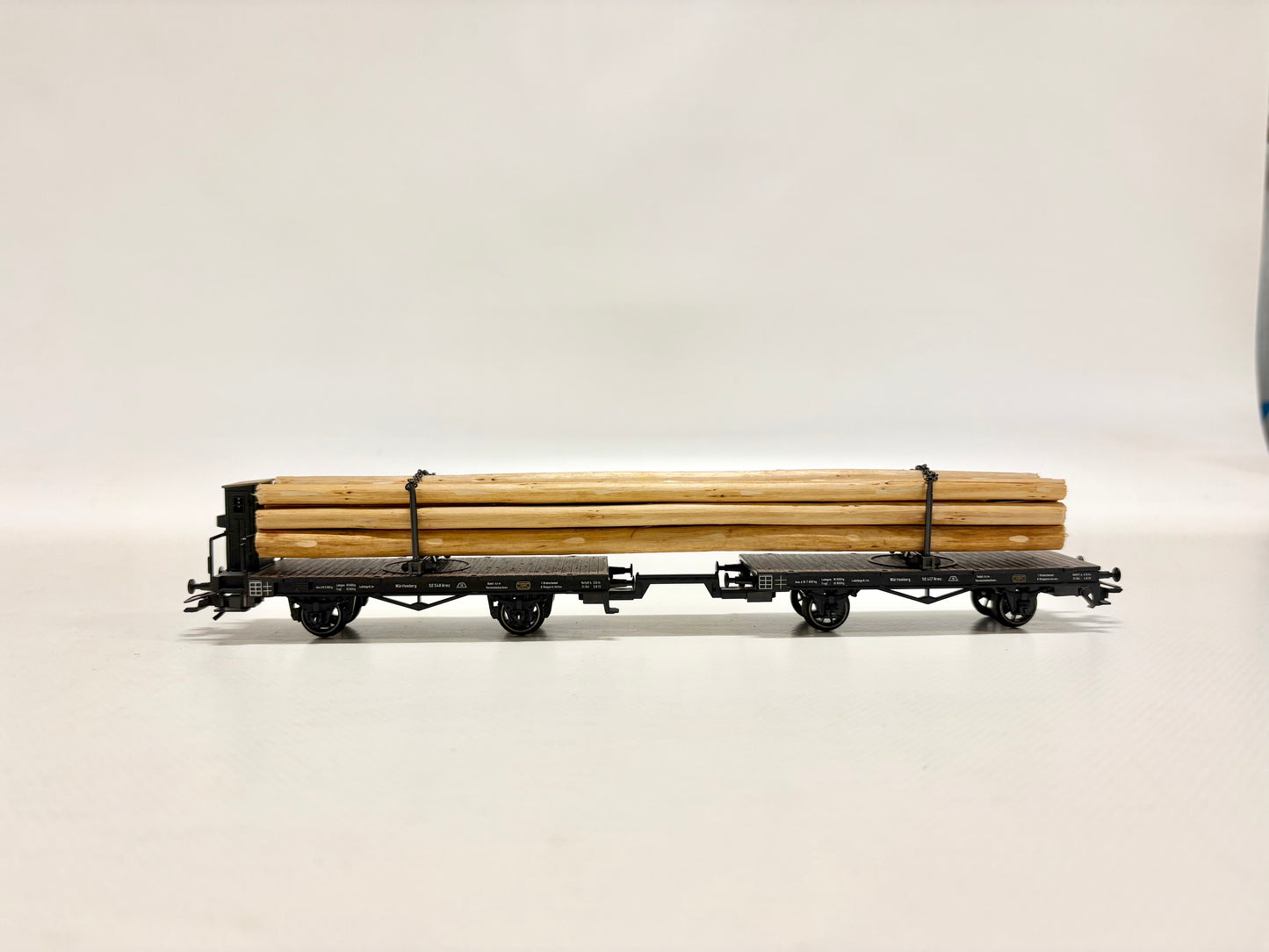 Märklin Güterwagen Langholzwagen K.W.St.E. AC H0