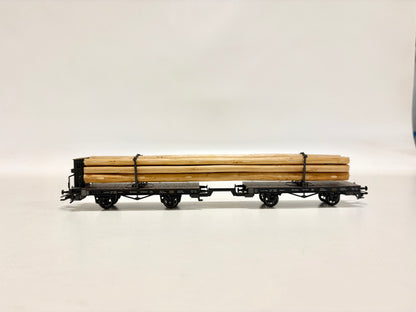 Märklin Güterwagen Langholzwagen K.W.St.E. AC H0