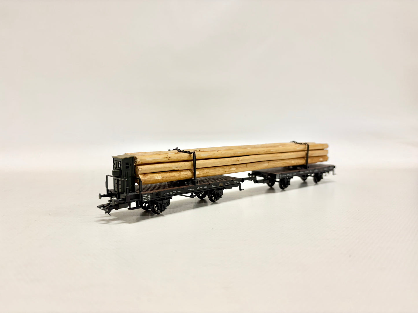 Märklin Güterwagen Langholzwagen K.W.St.E. AC H0