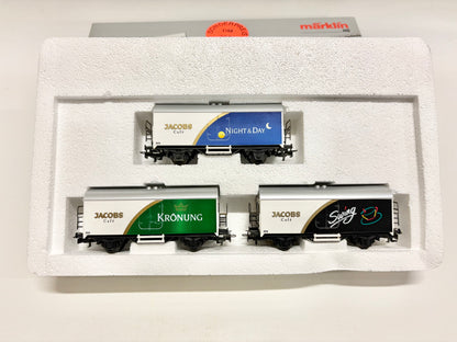 Märklin 84420 Wagen-Set Jacobs-Cafe Kühlwagen DB AC H0
