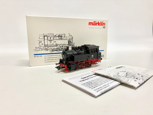 Märklin 33041 Digital Dampflok Br 80 031 DB AC H0