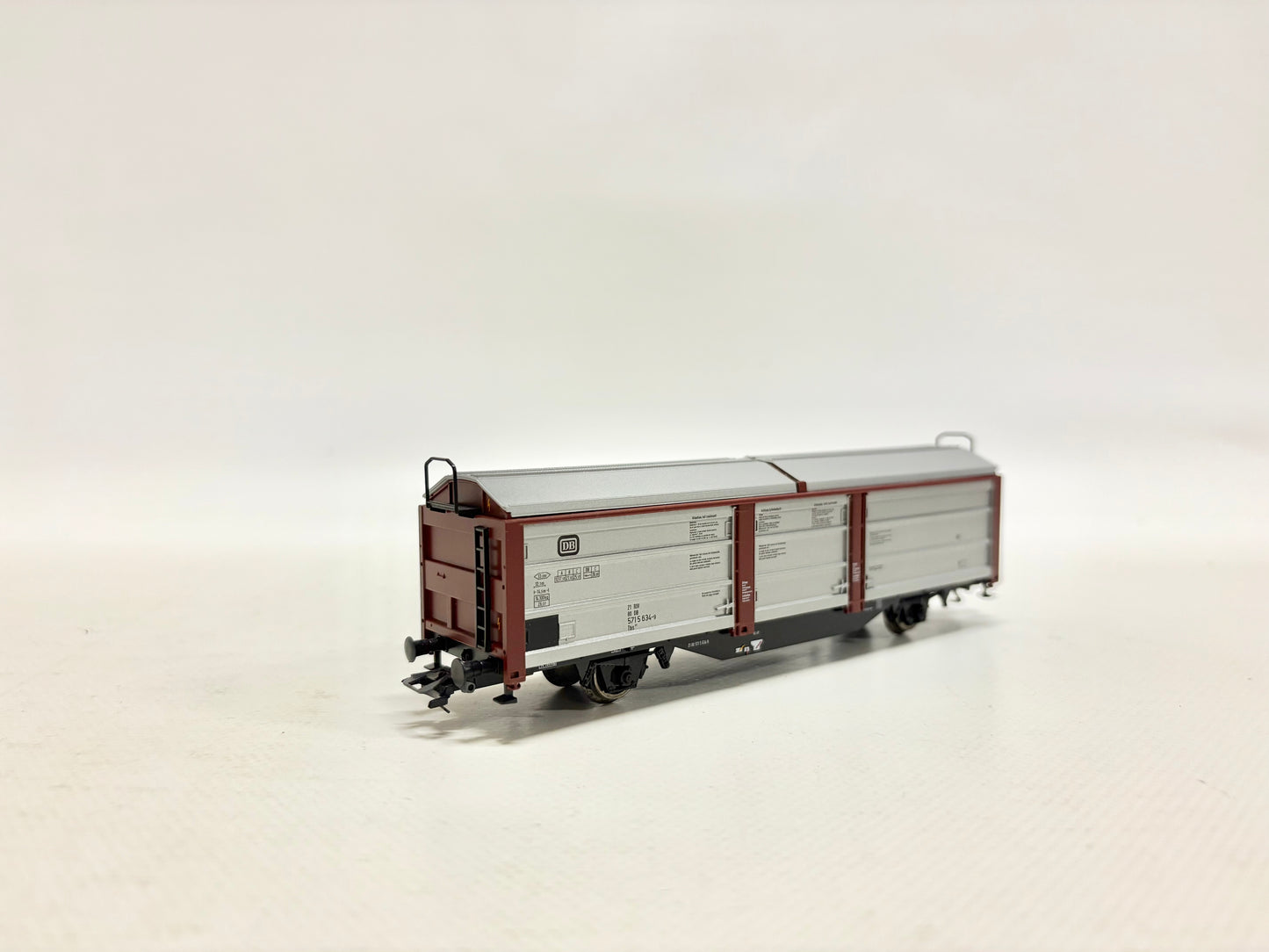 Roco Güterwagen Schiebedach & Wandwagen DB DC H0