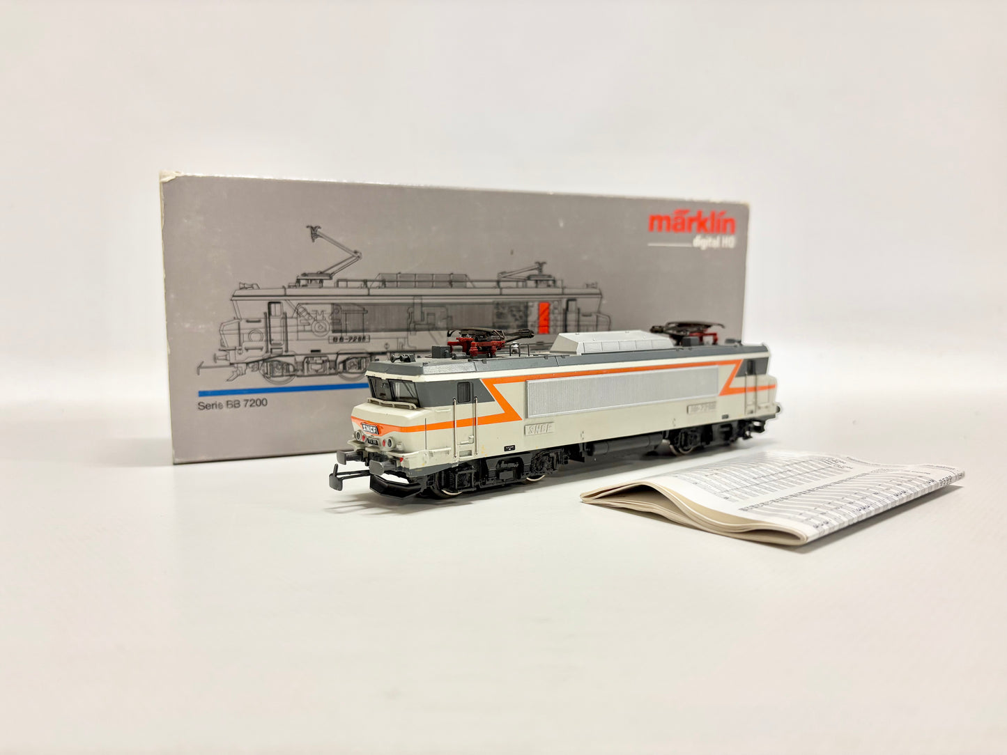 Märklin 3625 Digital E-Lok Serie BB 7200 SNCF AC H0