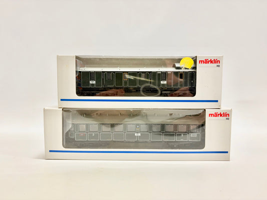 Märklin 41371 41351 Bayrische Personenwagen K.Bay.Sts.B AC H0