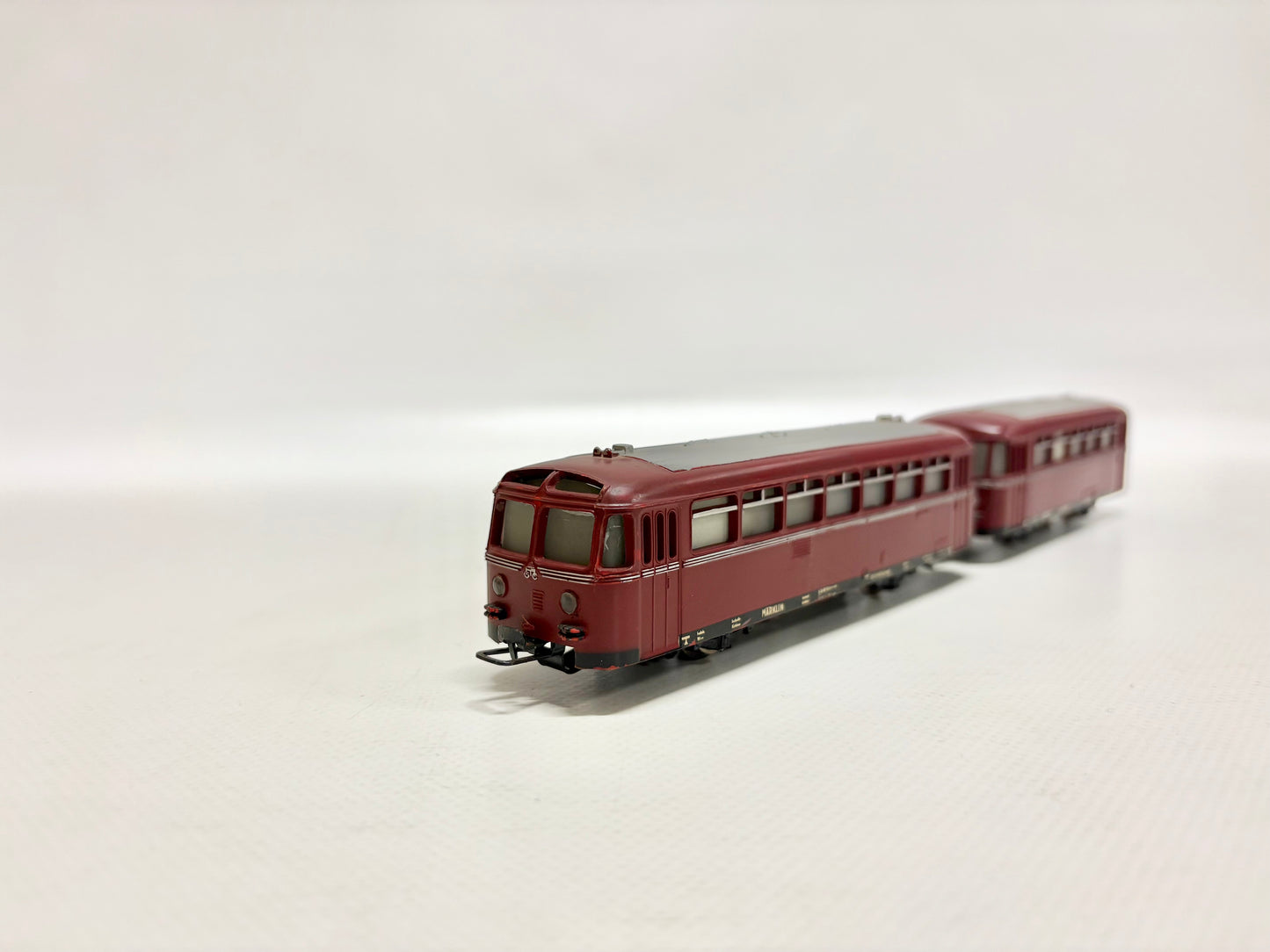 Märklin 3016 + 4018 Diesellok Schienenbus mit Beiwagen DB AC H0