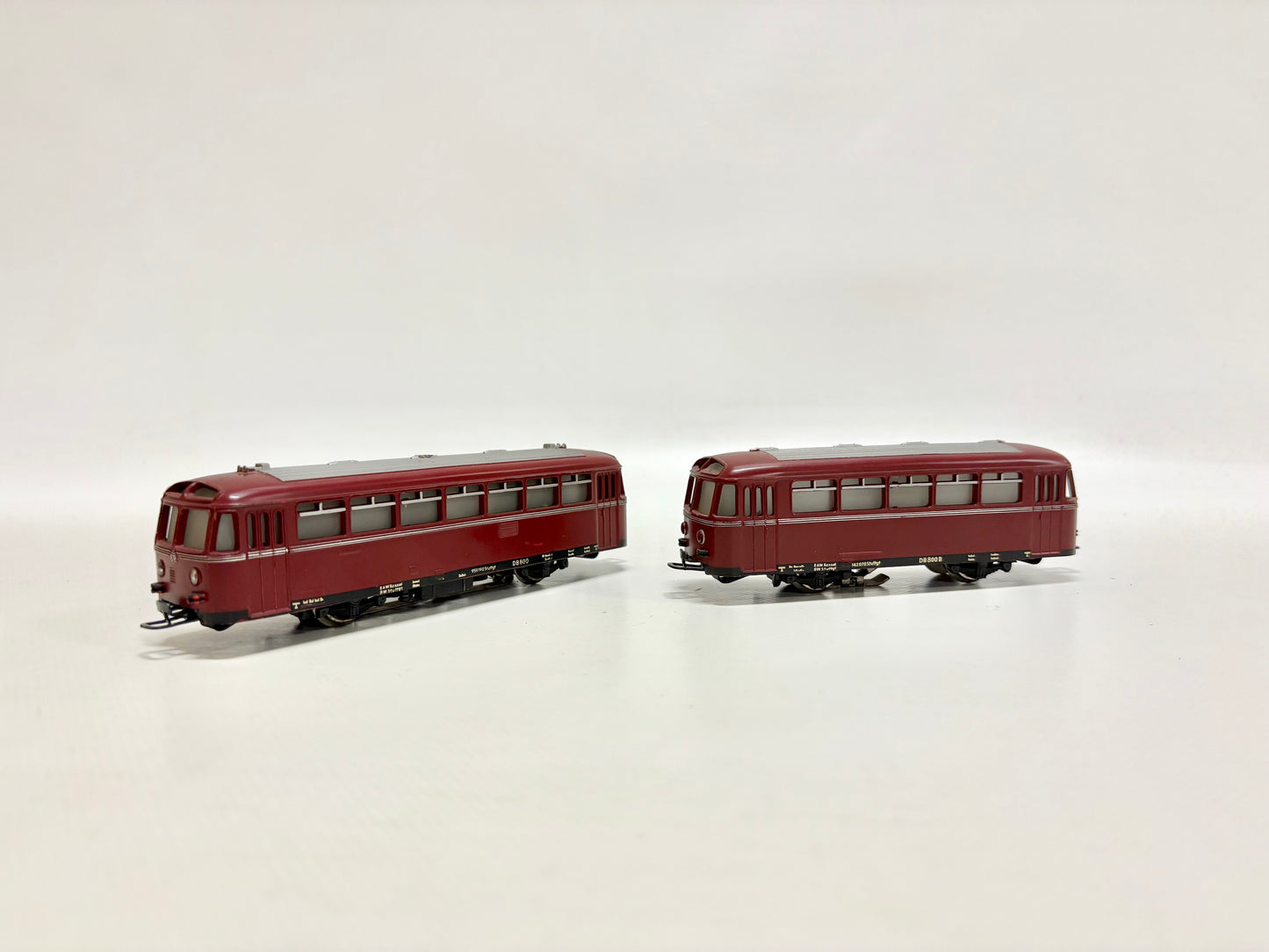 Märklin 3016 + 4018 Diesellok Schienenbus mit Beiwagen DB AC H0