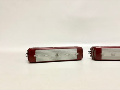 Märklin 3016 + 4018 Diesellok Schienenbus mit Beiwagen DB AC H0