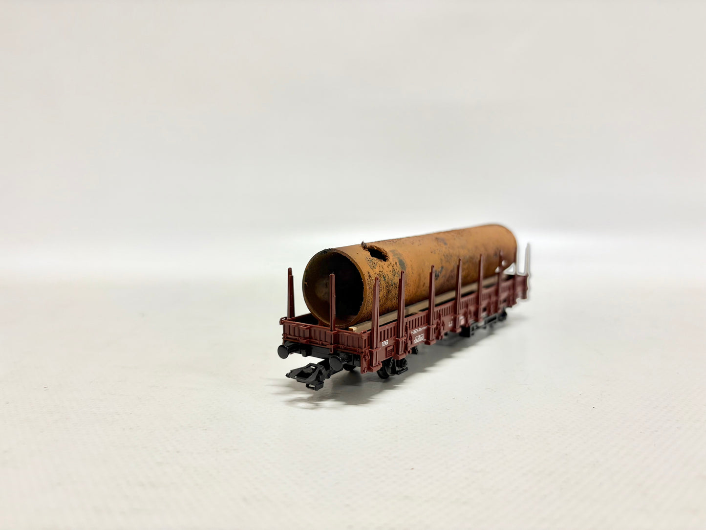 Märklin Güterwagen Rungenwagen mit Ladung DB AC H0