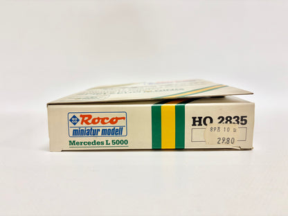 Roco 2385 Miniatur Modell Mercedes L5000 mit Anhängern Spielzeugring 1:87 H0