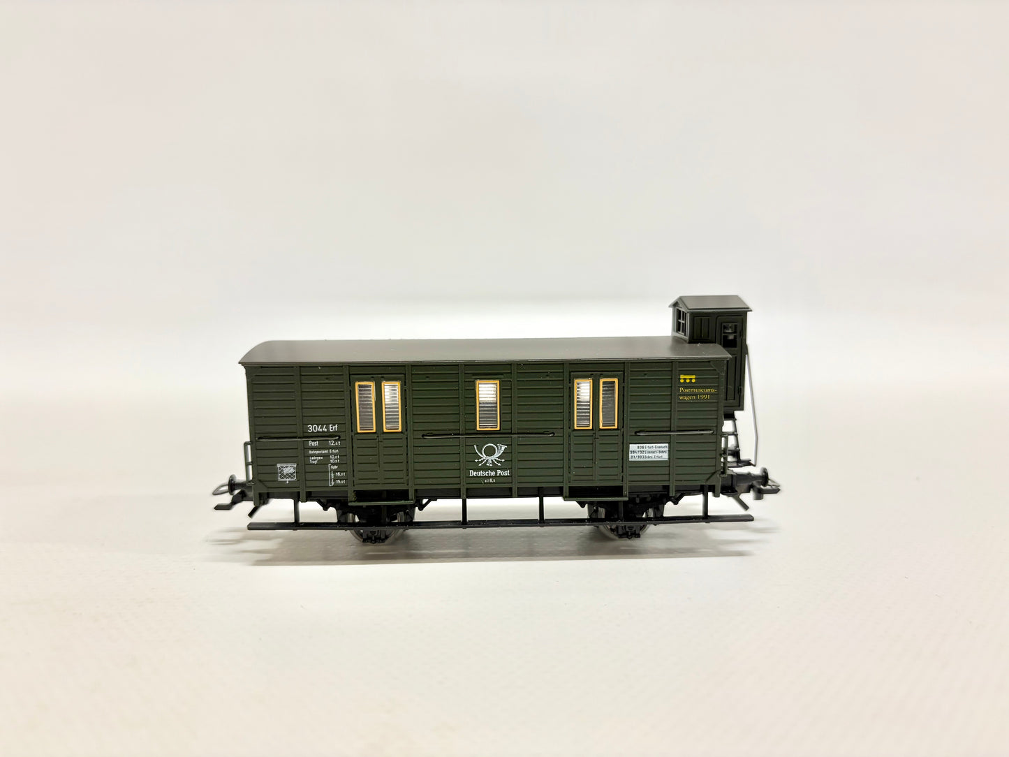 Märklin SoMo 4680 Postmuseumswagen 1991 Frankfurt DR AC H0