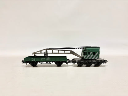 Märklin 4611 Güterwagen Kranwagen DB AC H0