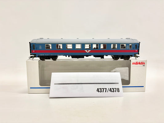 Märklin 43781 Schwedischer Personenwagen Klasse 1. SJ AC H0