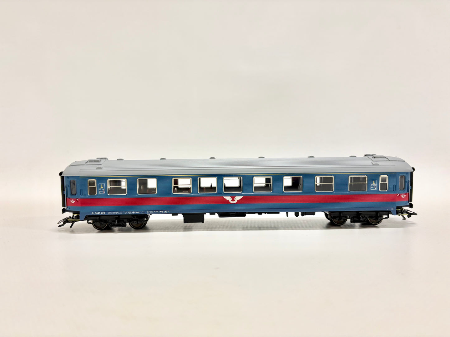 Märklin 43781 Schwedischer Personenwagen Klasse 1. SJ AC H0