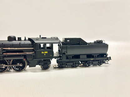Märklin 39491 Mfx+ Digital Sound Dampflok Litra E991 DSB AC H0