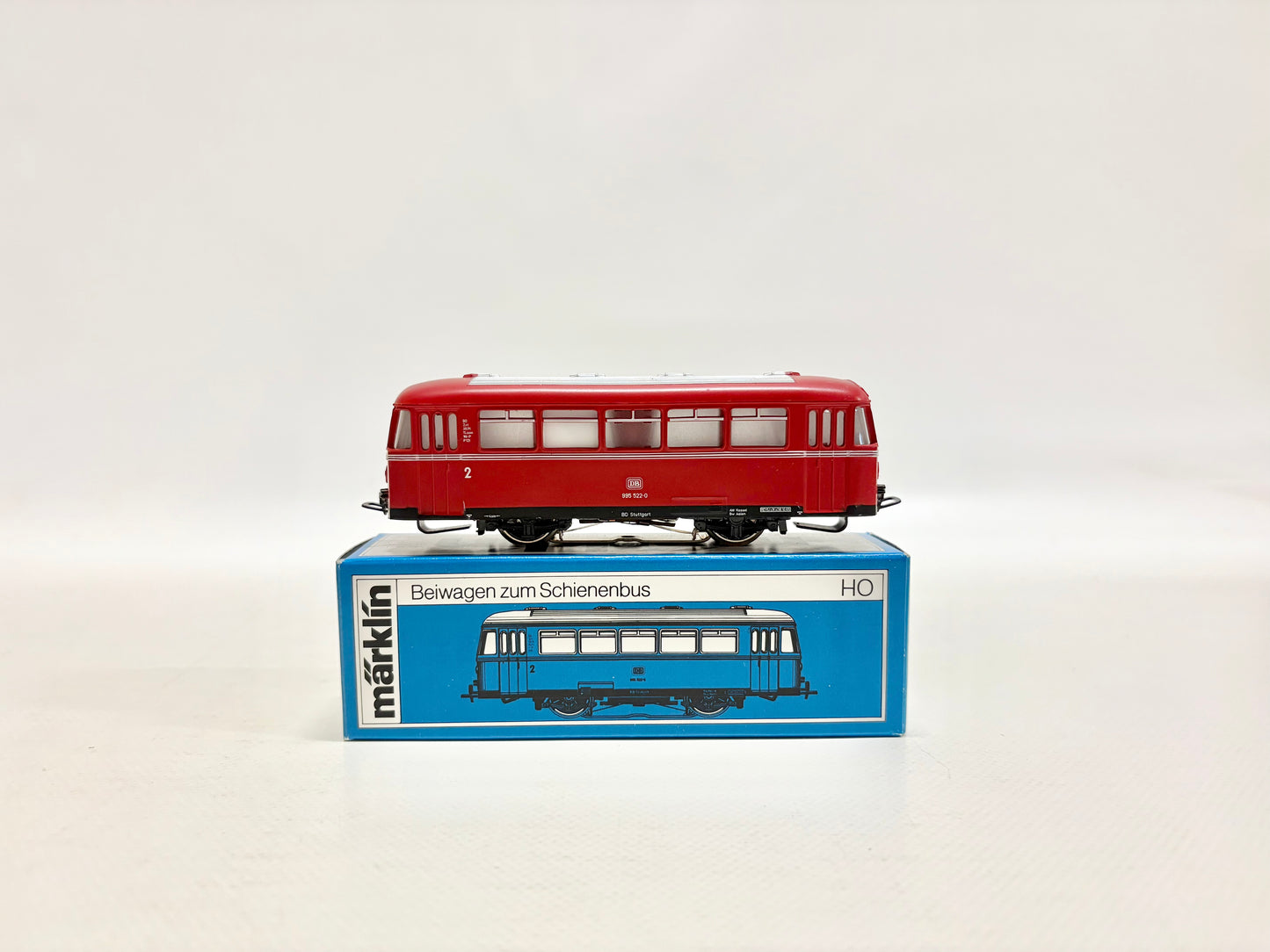 Märklin 4018 Personenwagen Schienenbus-Beiwagen DB AC H0