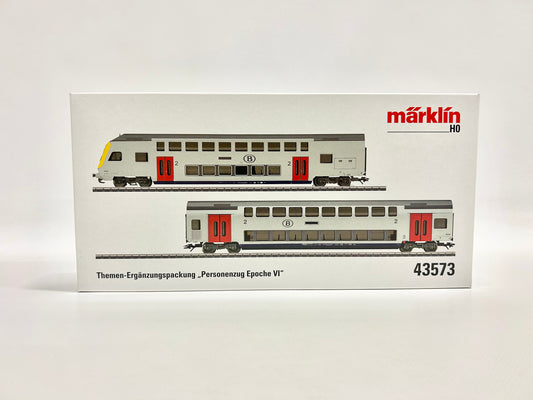 Märklin 43573 Wagen-Set Personenwagen + Steuerwagen SNCB NMBS AC H0