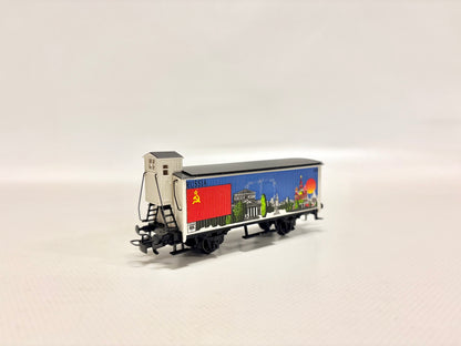 Märklin 82556 SoMo "Russia" Gedeckter Güterwagen mit Bremserhaus AC H0